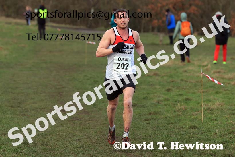 Mens 35 to 64, 2024 NEMAA Cross Country Champs., Wallsend. Photo: David T. Hewitson/Sports for All Pics